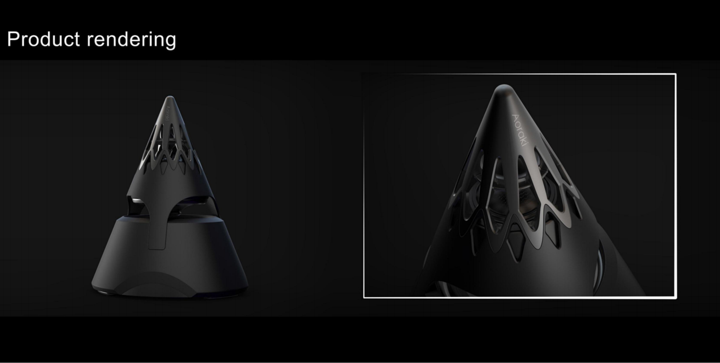 Aoraki speaker product design
