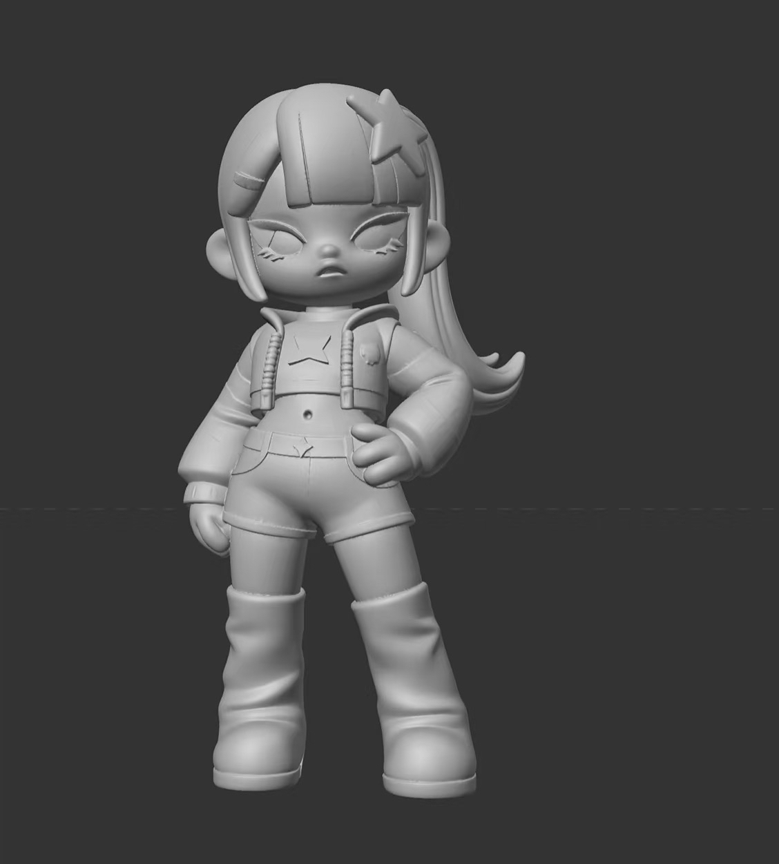 AI-assisted stylised 3D avatar