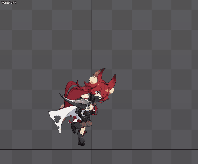 SD action character animation